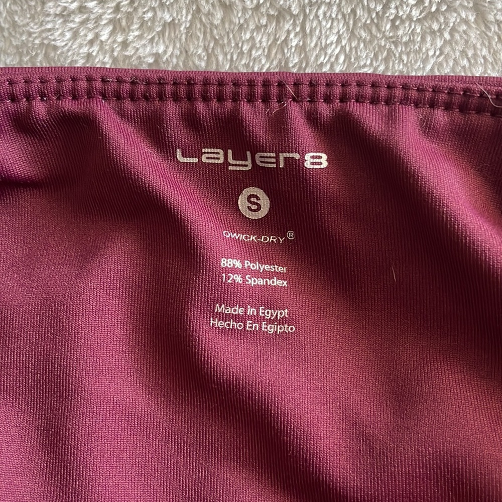 Layer 8 High Waisted Pocket Leggings - Picture 4 of 5